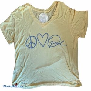Peace Love Oprah Limited Edition Tour Top